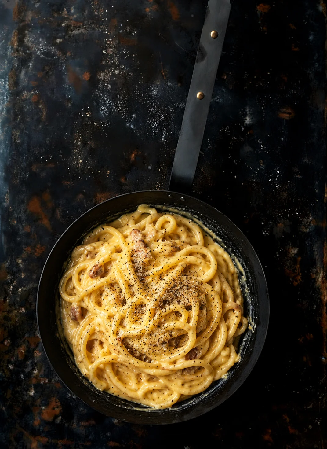 Carbonara at Maccheroni in Rome