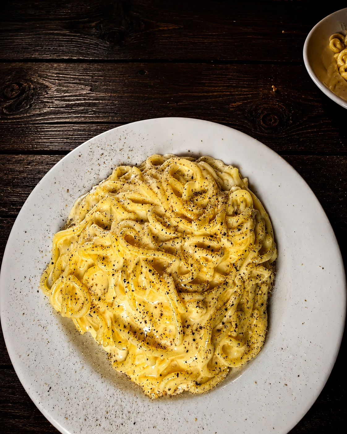 Cacio e Pepe at Maccheroni in Rome